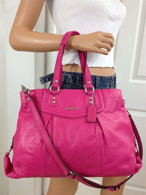 pink coach purses on clearance.